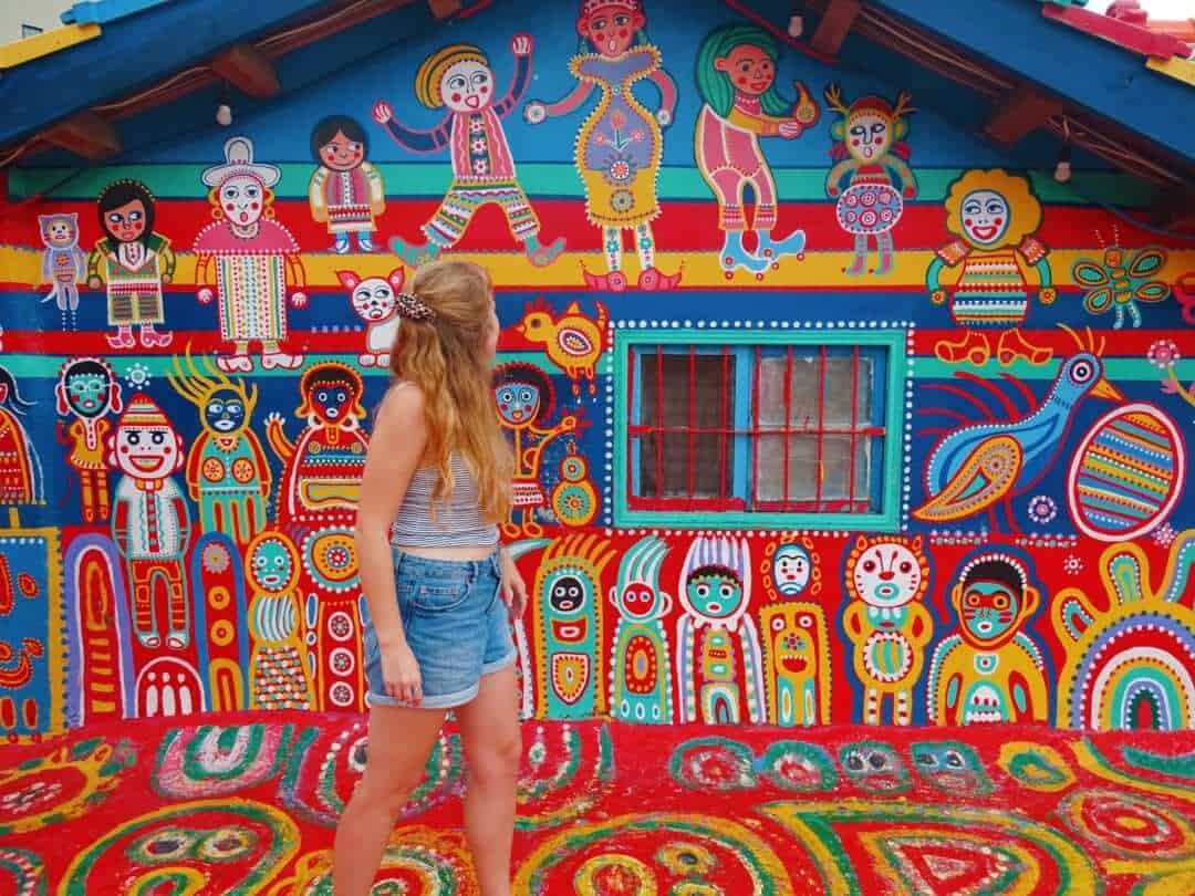 레인보우 빌리지 타이 웅 (Taichung)을 방문하는 방법과 이야기!