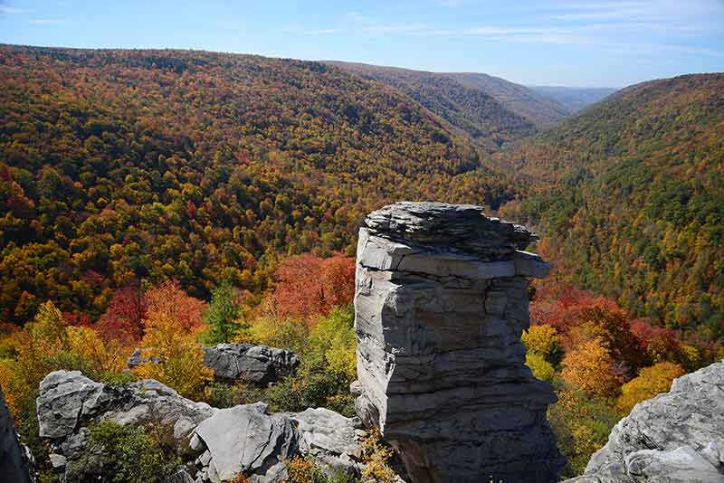 야생의 모습을 간직한 웨스트버지니아 주립공원 20곳